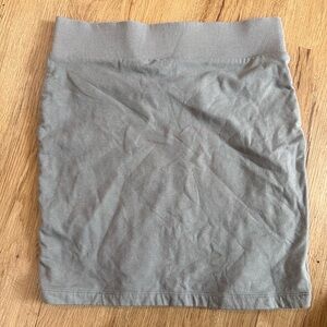 Gray Forever 21 skirt